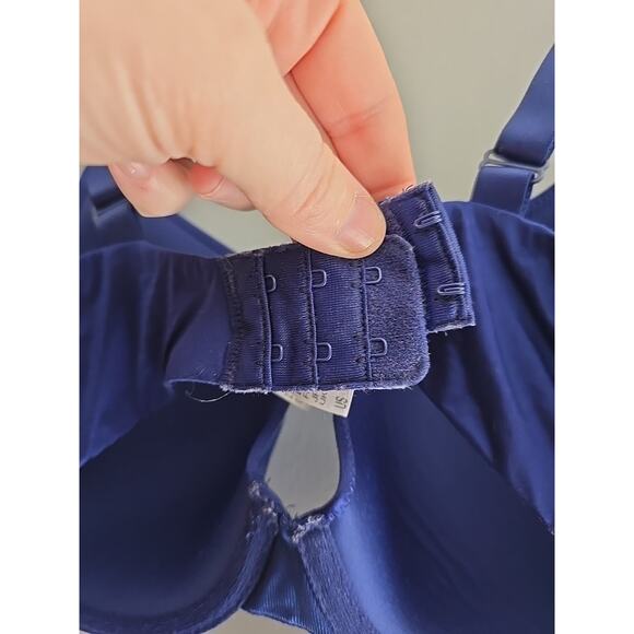 B.tempt'd Future Foundation Blue Full Coverage Underwire Contour Bra Size 38D - Picture 4 of 5